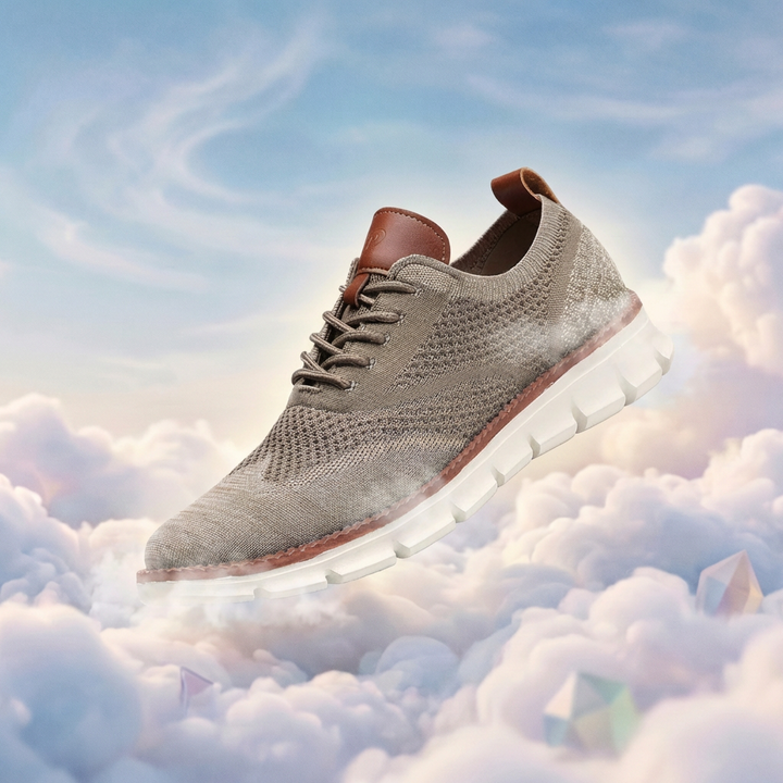 Hudson Leather Knit Sneakers