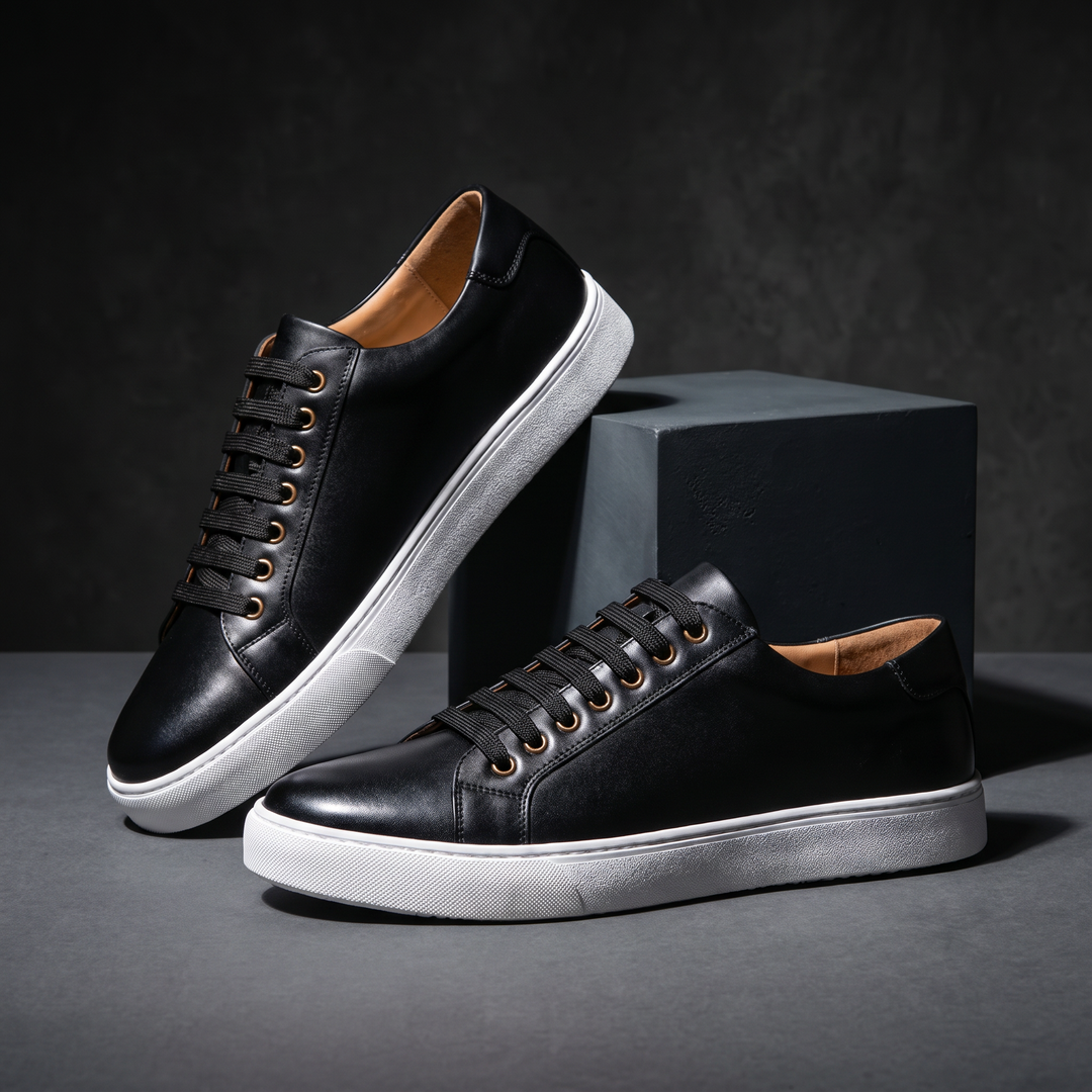 Hudson Leather Sneakers