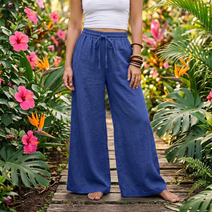 The Santorini Linen Pants