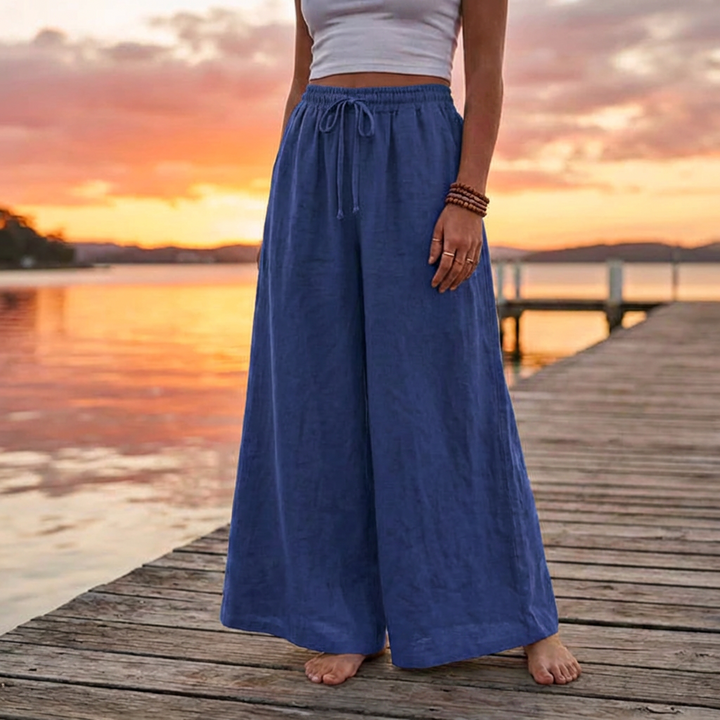 The Santorini Linen Pants
