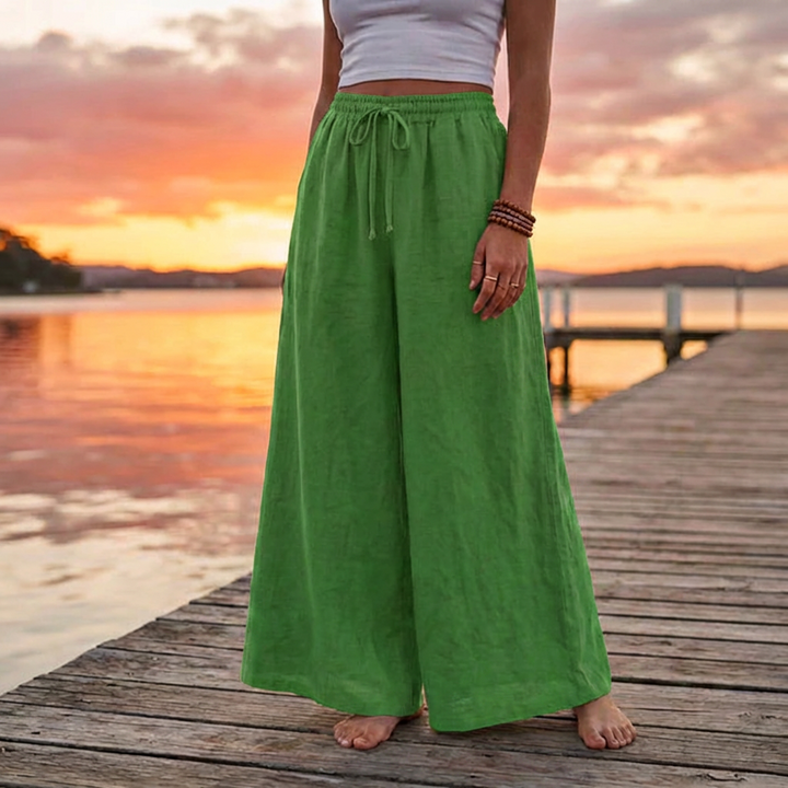 The Santorini Linen Pants