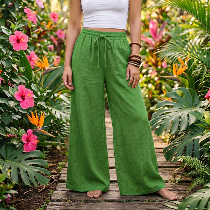 The Santorini Linen Pants