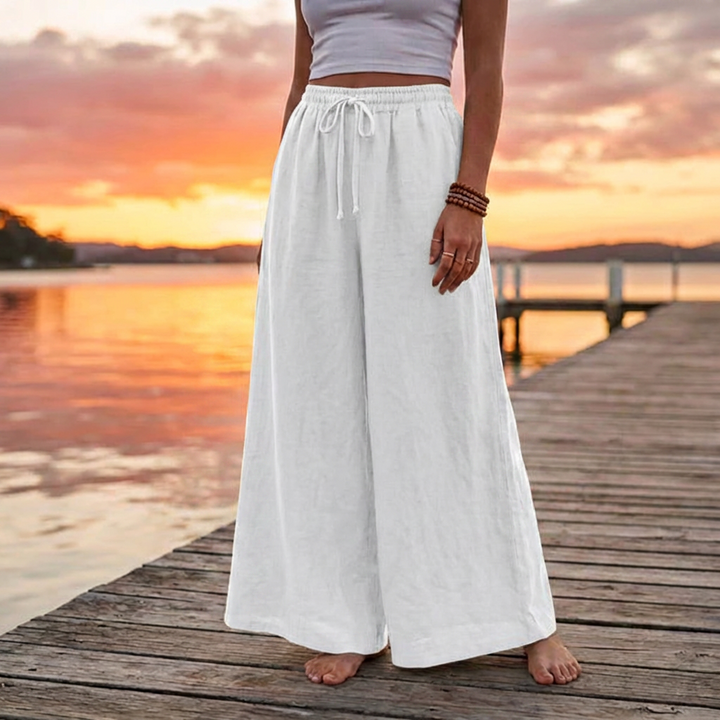 The Santorini Linen Pants