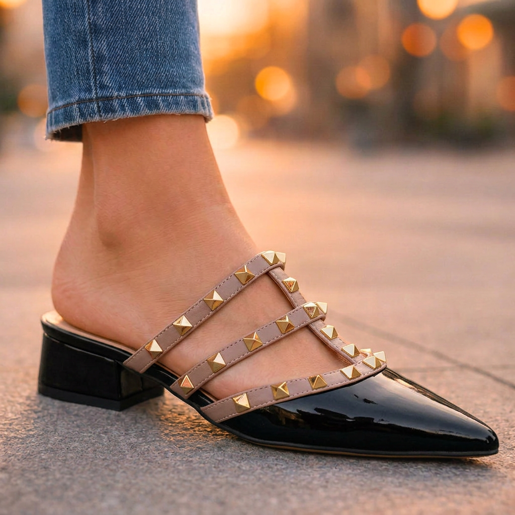 Valentine Studded Sandal