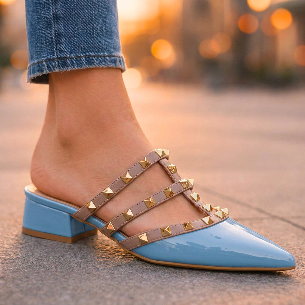Valentine Studded Sandal