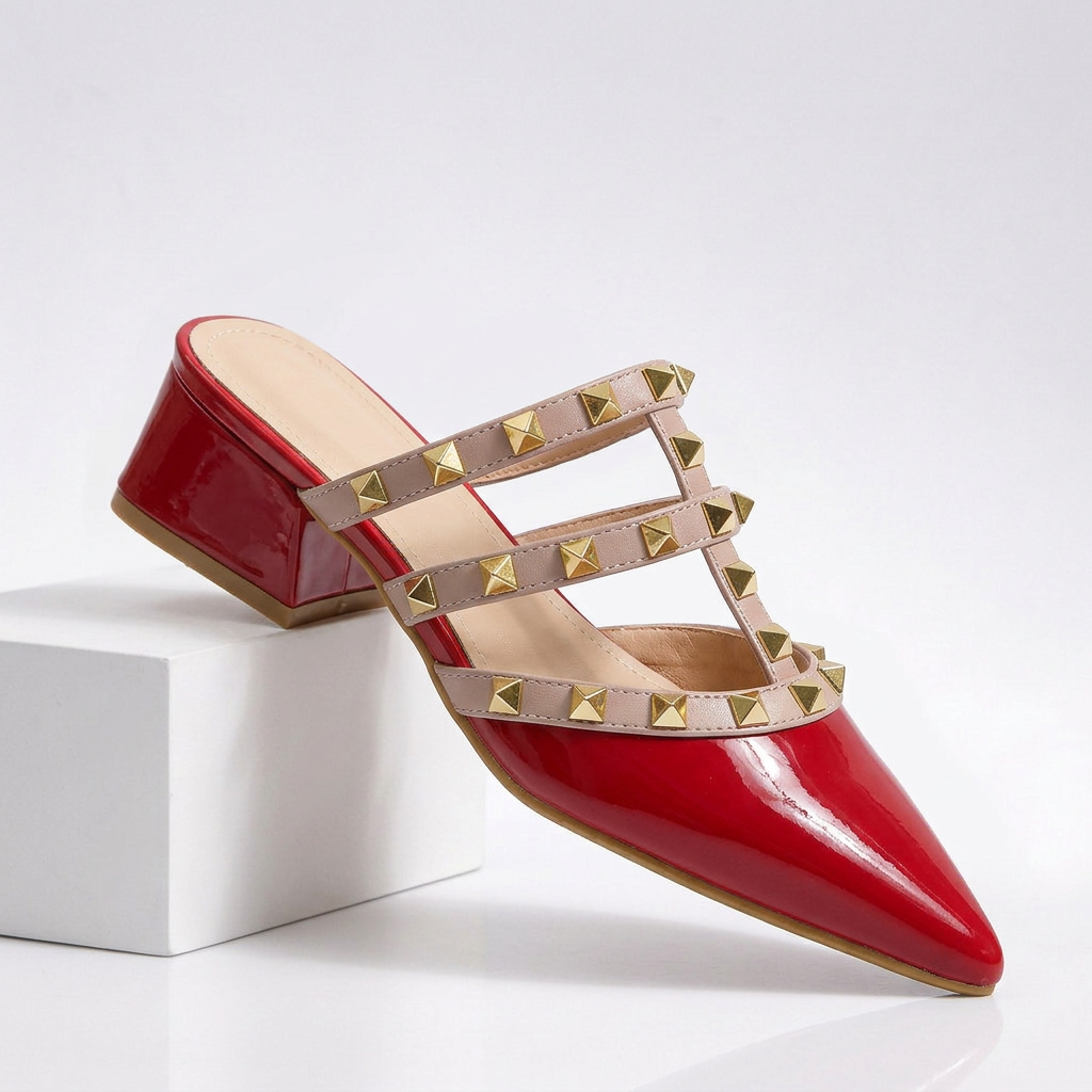 Valentine Studded Sandal