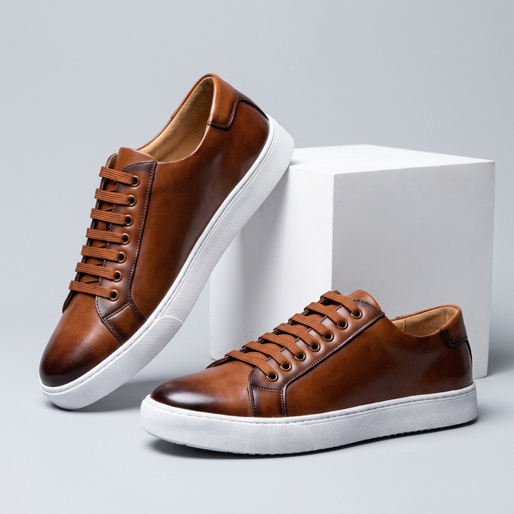 Hudson Leather Sneakers