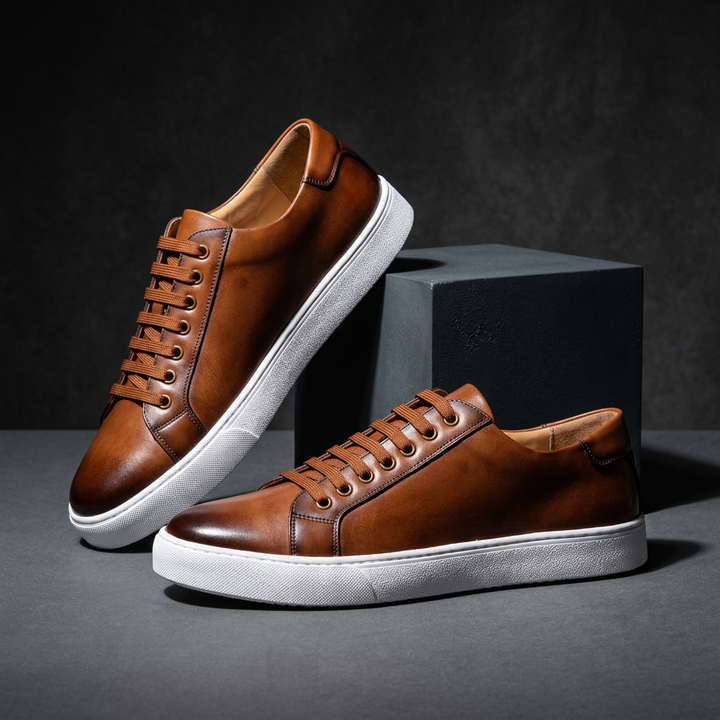 Hudson Leather Sneakers