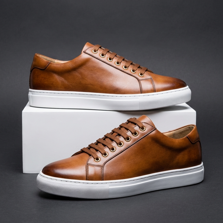 Hudson Leather Sneakers