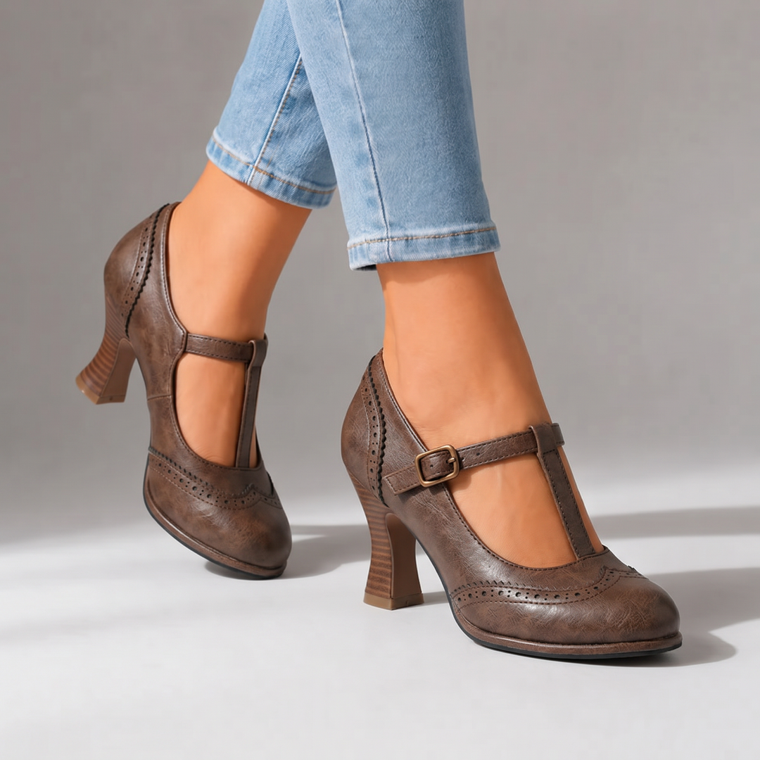 Belle Mary Jane Heels
