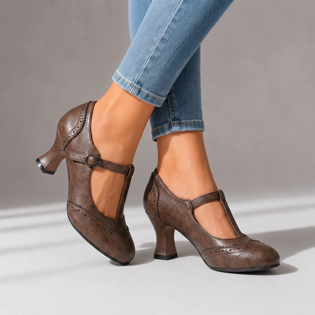 Belle Mary Jane Heels