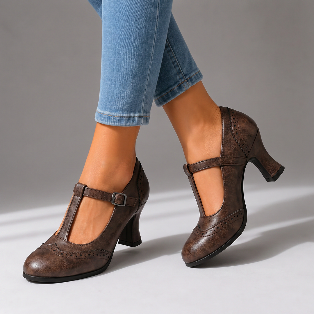 Belle Mary Jane Heels