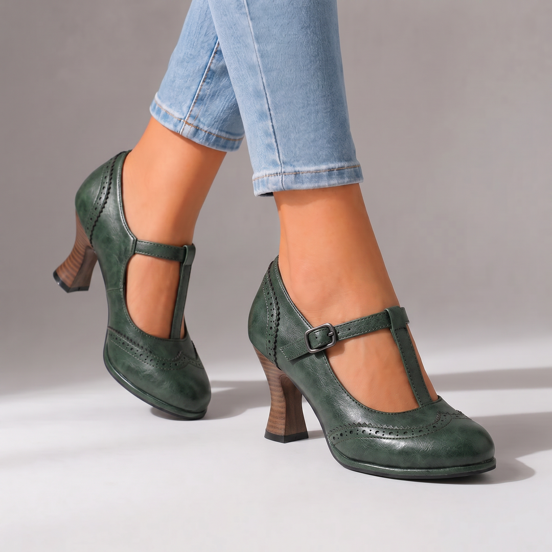 Belle Mary Jane Heels