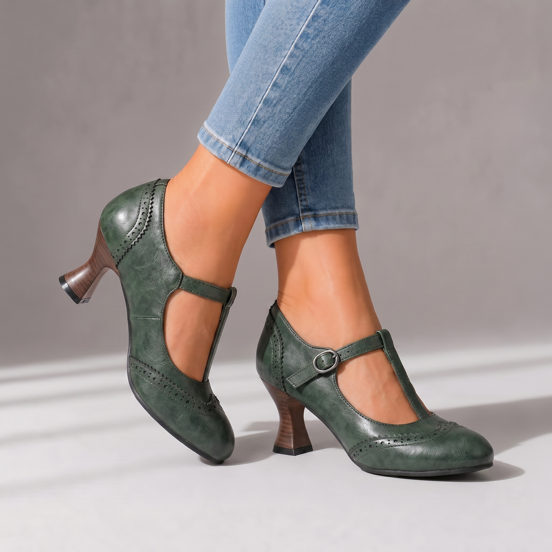 Belle Mary Jane Heels
