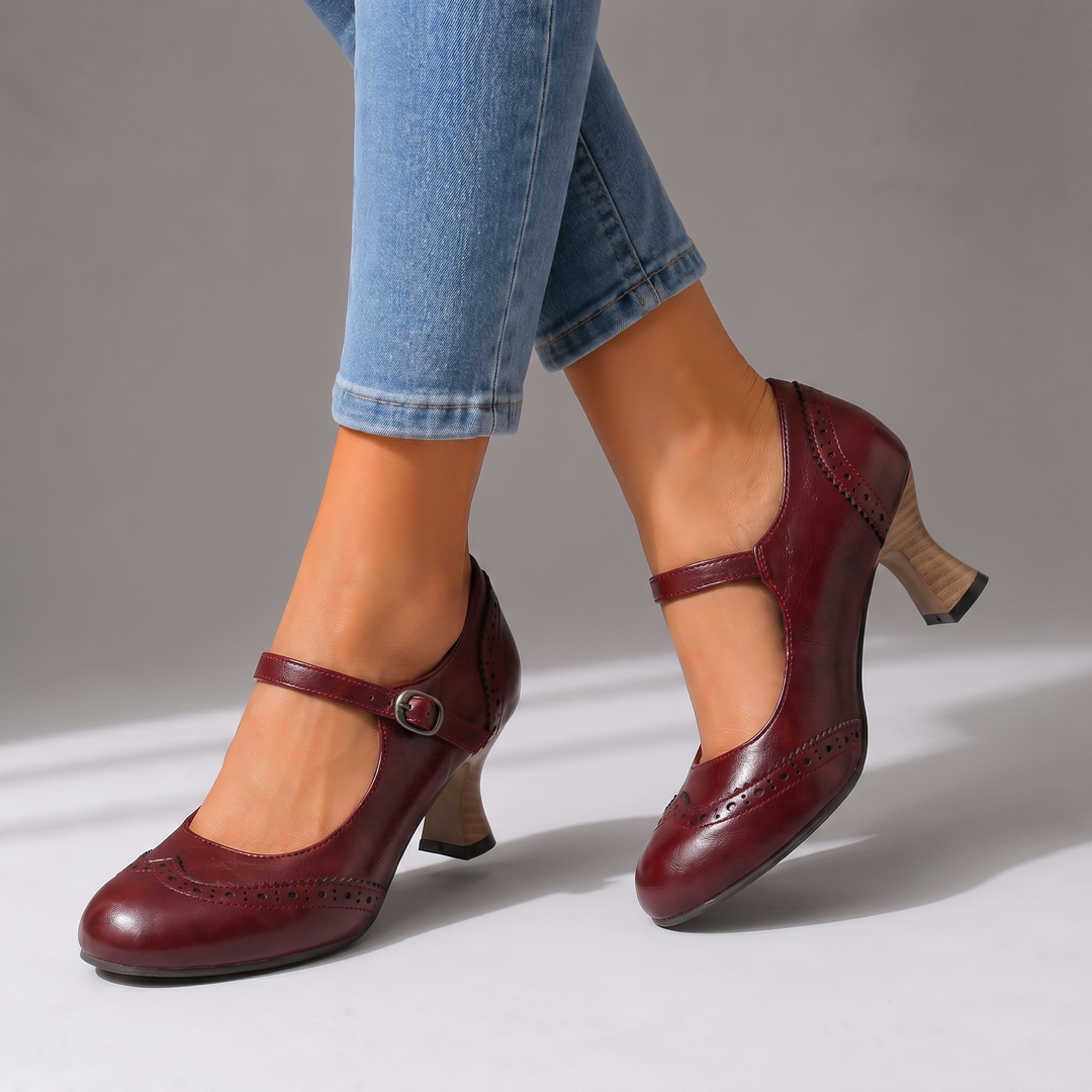 Belle Mary Jane Heels
