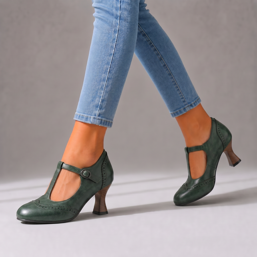 Belle Mary Jane Heels