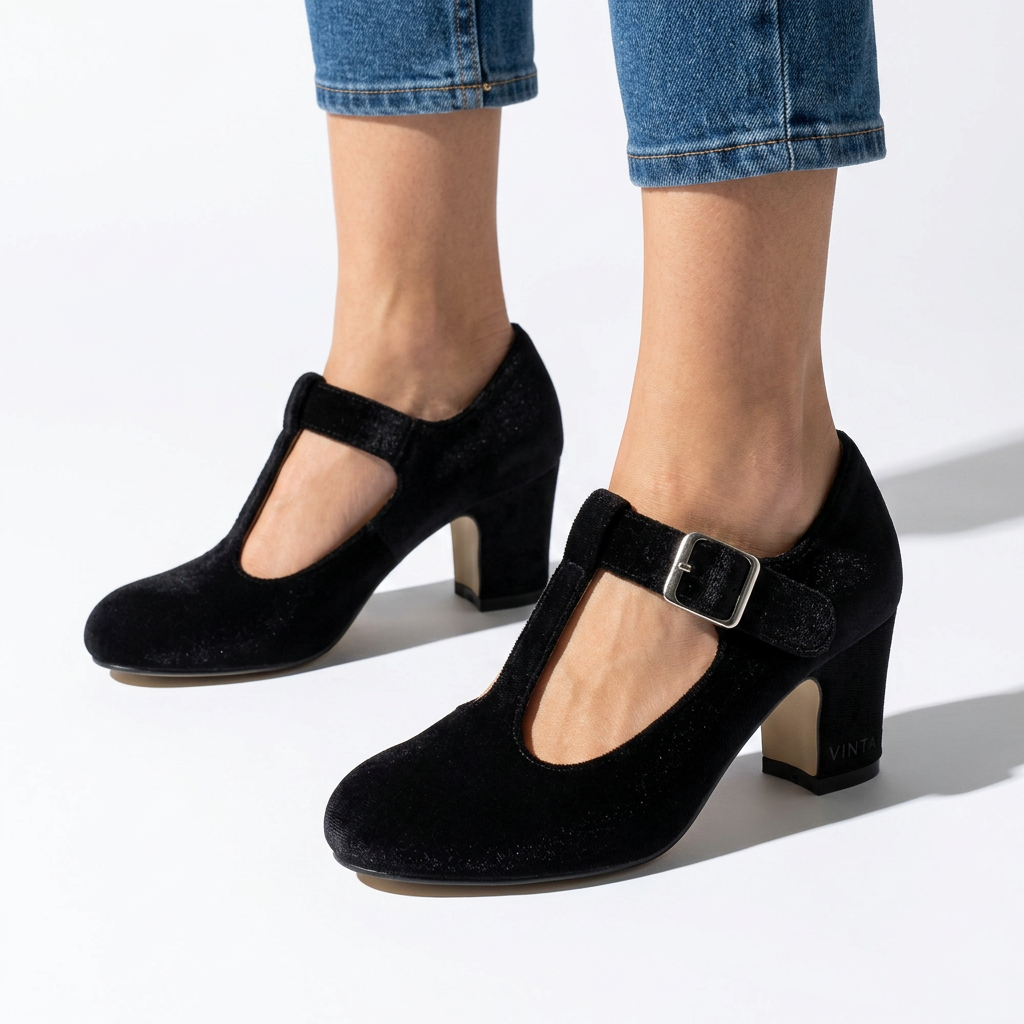 Vivienne T-Bar Heels