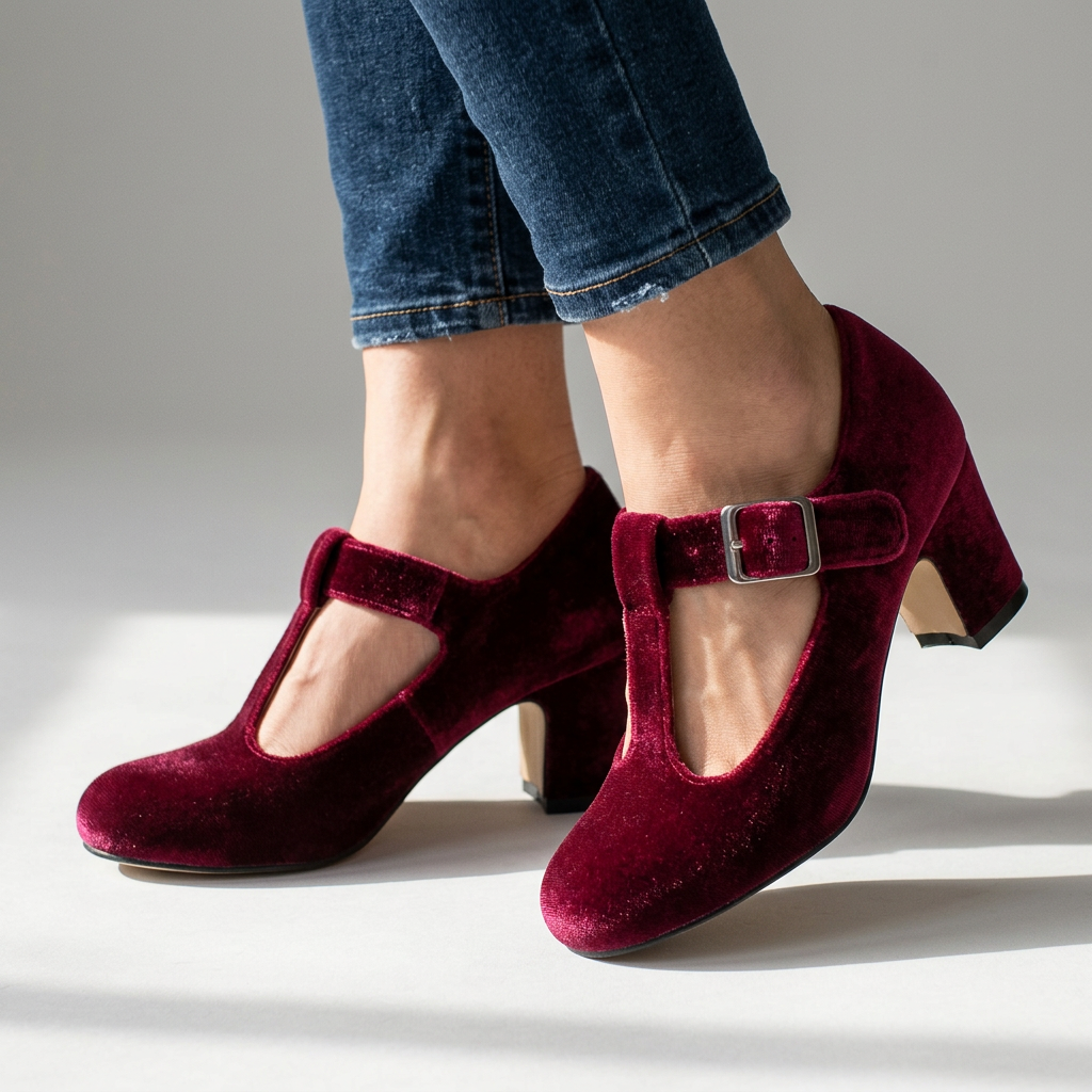 Vivienne T-Bar Heels