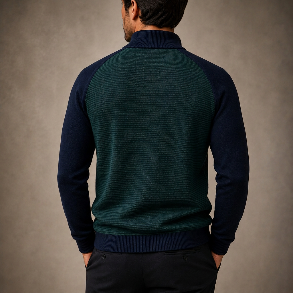 Westbridge Ridge Quarter-Zip Knit