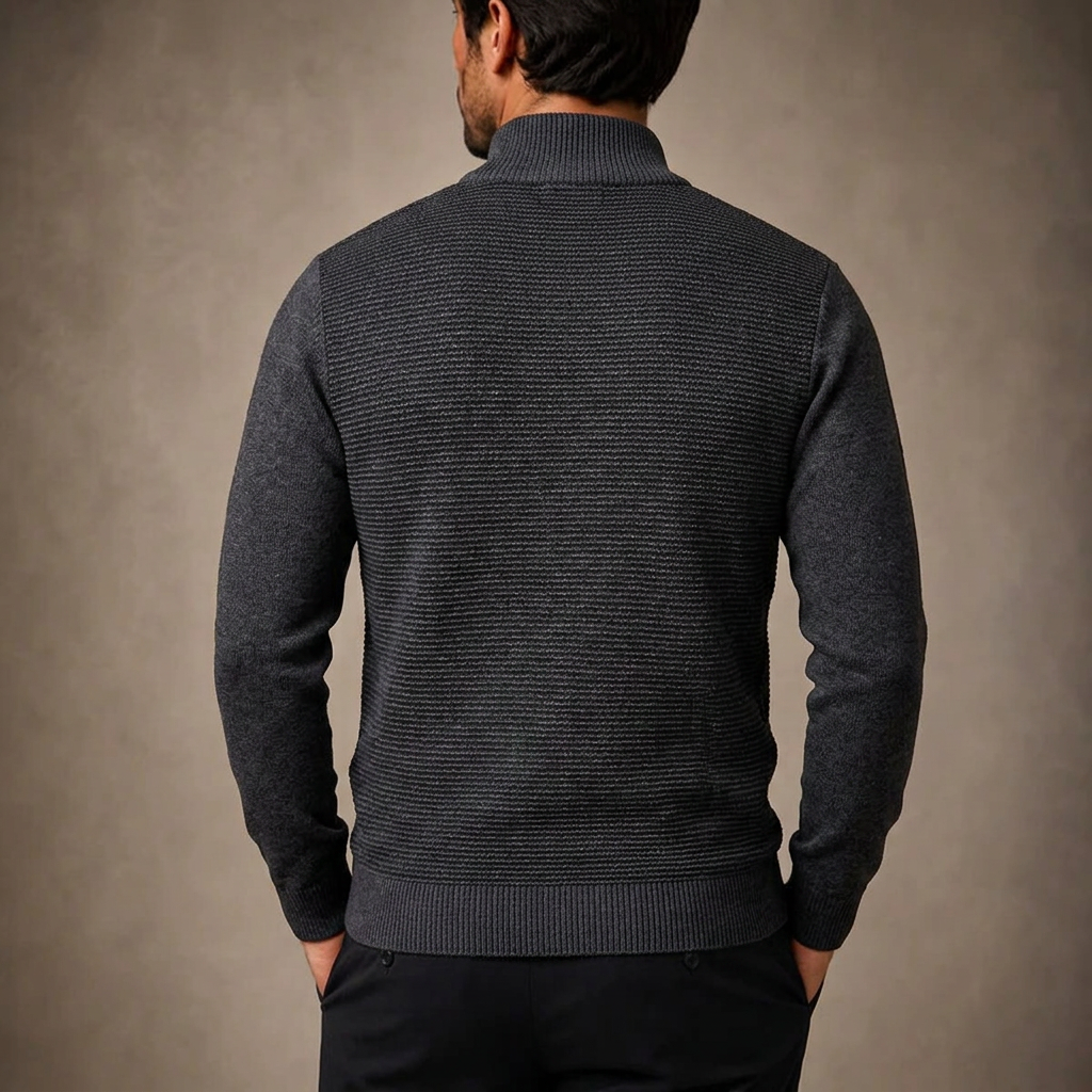 Westbridge Ridge Quarter-Zip Knit