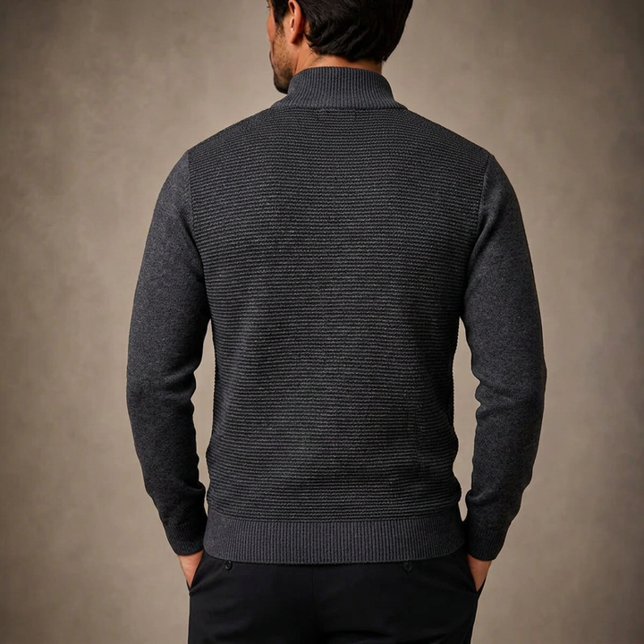 Westbridge Ridge Quarter-Zip Knit