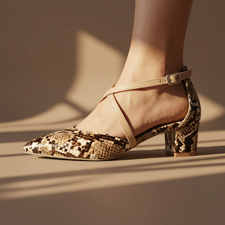 The Isabella Cross-Strap Mary Janes