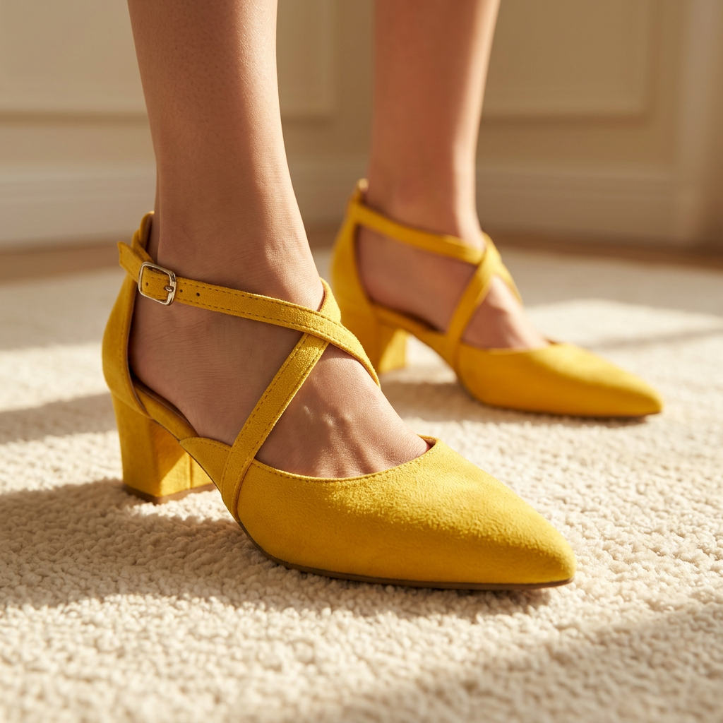 The Isabella Cross-Strap Mary Janes