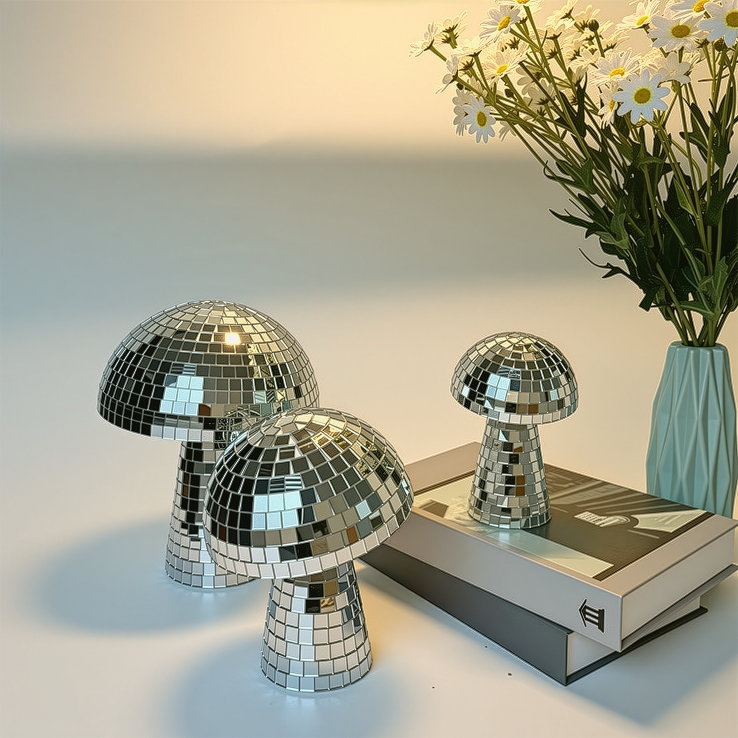 Disco Mushroom Decor
